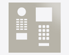 Doorbird Front panel (e.g. as replacement part) for DoorBird D2101xKH