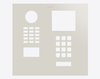 Doorbird Front panel (e.g. as replacement part) for DoorBird D2101xKH