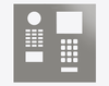 Doorbird Front panel (e.g. as replacement part) for DoorBird D2101xKH
