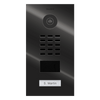 DoorBird IP Video Door Station D2101V Stainless Steel V4A, PVD Coating with high-gloss  Titanium-Finish, Part# 423870154