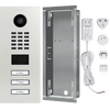 DoorBird IP Video Door Station D2103V, Stainless steel V2A, 3 call buttons, incl. flush-mounting housing,  (Surface-mounting housing sold separately)