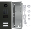 DoorBird IP Video Door Station D2102V, stainless steel V2A, 2 call buttons, incl. flush-mounting housing, (Surface-mounting housing sold separately)