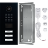 DoorBird IP Video Door Station D2103V, Stainless steel V2A, 3 call buttons, incl. flush-mounting housing,  (Surface-mounting housing sold separately)
