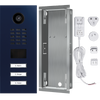DoorBird IP Video Door Station D2103V, Stainless steel V2A, 3 call buttons, incl. flush-mounting housing,  (Surface-mounting housing sold separately)