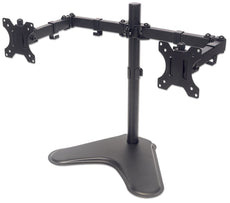 Manhattan Universal Dual Monitor Stand with Double-Link Swing Arms, Part# 461559