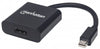 Manhattan Active Mini-DisplayPort to HDMI Female Adapter, 4K@60Hz, Stock# 152570