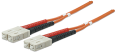 Manhattan SC-SC 50 125 OM2 Multimode Duplex Fiber Cable, 2m, Part# 470018