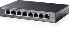 TP-LINK 8-Port Gigabit Easy Smart Switch  with 4-Port PoE, Stock# TL-SG108PE