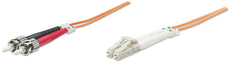 Intellinet Fiber Optic Patch Cable, Duplex, Multimode, Part# 472975