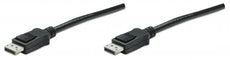 Manhattan 307093 DisplayPort Monitor Cable 3 m (10 ft.), Black, Stock# 307093