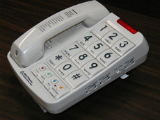 NORTHWESTERN BELL Big Button Speaker Braille Analog Telephone with 13-Number Memory Stock# 20200-1  NEW