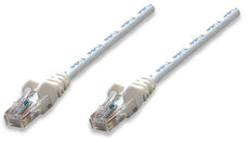 INTELLINET 320733 Network Cable, Cat5e, UTP 100 ft. (30.0 m), White, Stock# 320733