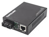 Intellinet Gigabit PoE+ Media Converter, IMC-SMSCG20KM-30W, Part# 508209