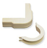 ICC OUTSIDE CORNER & BASE, 1 1/4" IVORY 10PK Stock# ICRW12OBIV