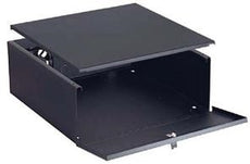 SPECO LB1 DVR/VCR Lock Box w/ Fan  Front Folds Down  Removable Top DVRLB1, Stock# LB1