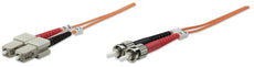Intellinet Fiber Optic Patch Cable, Duplex, Multimode, Part# 515795