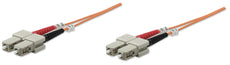 Intellinet Fiber Optic Patch Cable, Duplex, Multimode, Part# 515818