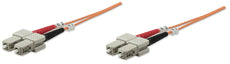 Intellinet Fiber Optic Patch Cable, Duplex, Multimode, Part# 515825