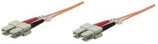 Intellinet Fiber Optic Patch Cable, Duplex, Multimode, Part# 515832