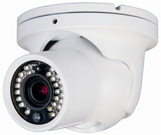 Speco CVC5300DPVFW Weather Resistant Dome or Turret Camera with PIR Sensor & White LEDs 2.8-12mm lens - Grey Housing, Stock# CVC5300DPVFW