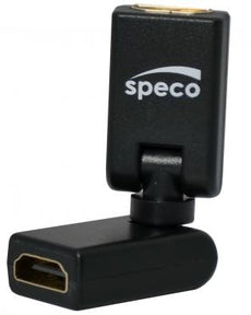 SPECO HDF2F3SCP 360 Degree  Swivel HDMI Coupler - Female to Female, Stock# HDF2F3SCP