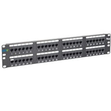 ICC PATCH PANEL, CAT 5E, 48-PORT, 2 RMS Stock# ICMPP0485E NEW