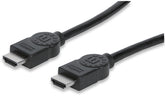 INTELLINET/Manhattan 393768 High Speed HDMI Cable with Ethernet Black, 3 m (10 ft.), Stock# 393768