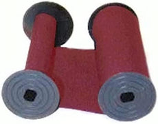 Compumatic Time Clock Ribbon Rapidprint 5650 Red Ink, Part# 5650R
