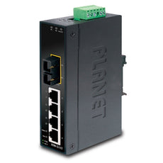 PLANET ISW-511T IP30 Slim Type 4-Port Industrial Ethernet Switch + 1-Port 100Base-FX(SC) (-40 - 75 C), Stock# ISW-511TPLANET ISW-511T IP30 Slim Type 4-Port Industrial Ethernet Switch + 1-Port 100Base-FX(SC) (-40 - 75 C), Stock# ISW-511T