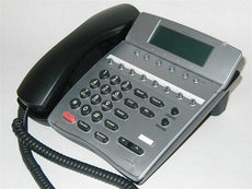 NEC DTH-8D-2 (BK) / NEC Electra Elite 8 Button Display Black Phone (Part# 780571) Factory Refurbished