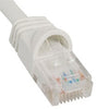 ICC PATCH CORD, CAT 5e, MOLDED BOOT, 10' WH Stock# ICPCSJ10WH