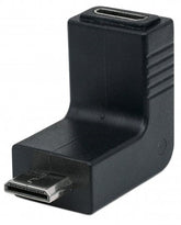 INTELLINET/Manhattan 353458 HDMI Adapter C f to Mini C m, 90 Up Angle, Stock# 353458