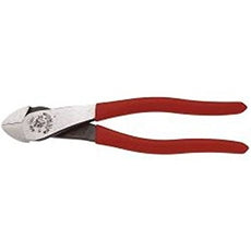 Klein Tools 8" High-Leverage Diagonal-Cutting Pliers - Angled Head Stock# D238-8