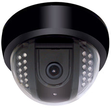 Speco CVC648IRHQ6 High Resolution Color Indoor Dome Cameras with Built-In IR 6mm lens - Black Housing, Stock# CVC648IRHQ6