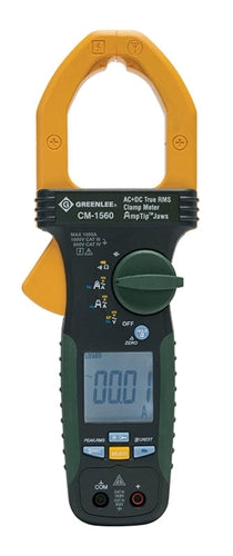 Greenlee CM-1560-C CLAMPMETER,AC/DC-CALIBRATED(CM-1560-C), Stock# CM-1560-C