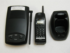 NEC Cordless Phone, DTR-4R-2 BK Digital Cordless Phone Part # 730088  NEW