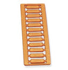 ICC PATCH PANEL ICON, DATA, ORANGE, 12PK Stock# ICMPPICDOR