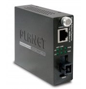 PLANET GST-806A15 10/100/1000Base-T to WDM  Bi-directional Smart Fiber Converter - 1310nm - 15KM, Stock# GST-806A15
