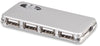INTELLINET/Manhattan 160612 Hi-Speed USB 2.0 Micro Hub 4 Ports, AC Power, Stock# 160612
