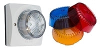 ALGO 1128ABR Analog LED Strobe Light; Amber-Blue-Red Kit, Stock# 1128PABR ~ NEW