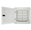 Suttle MXE-15E-1XM 15" MediaMAX wiring panel (empty) with hinged vented cover, Stock# MXE-15E-1XM