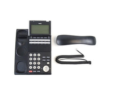 NEC ITL-12DG-3 (BK) - DT730G - 12 Button Display IP Phone Black Stock# 690078  Part# BE111486 Refurbished