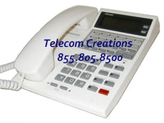 Nitsuko PORTRAIT 22 BUTTON DISPLAY TELEPHONE WHITE (HF) Stock# 82473 Refurbished