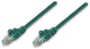 INTELLINET/Manhattan Network Cable, Cat5e, UTP 1 ft. (0.3 m), Green (50 Packs), IEC-C5-GR-1, Stock# 347488