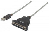 Manhattan 336581 Full Speed USB to Parallel Printer Converter, Part# 336581