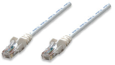 INTELLINET/Manhattan 320726 Network Cable, Cat5e, UTP 50 ft. (15.0 m), White (10 Packs), Stock# 320726