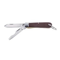 Klein Tools 2 Blade Pocket Knife Carbon Steel 2-1/2'', Stock# 1550-2
