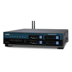PLANET UMG-2100 Unified Office Gateway, 24-Port+2G Ethernet, IP PBX + T1/E1, Mail Server, Fax Server, Network security, 4-Bay NAS, QoS, 300Mbps 11N WLAN, FTP Server, Stock# UMG-2100