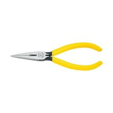 Klein Tools 6" Standard Long-Nose Pliers - Side-Cutting & Switchboard Work Stock# D203-6H2