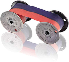 Compumatic Time Clock Ribbon for Lathem 2000/3000/4000 nylon, blue/red), Part# 7-2cn-Blue/Red